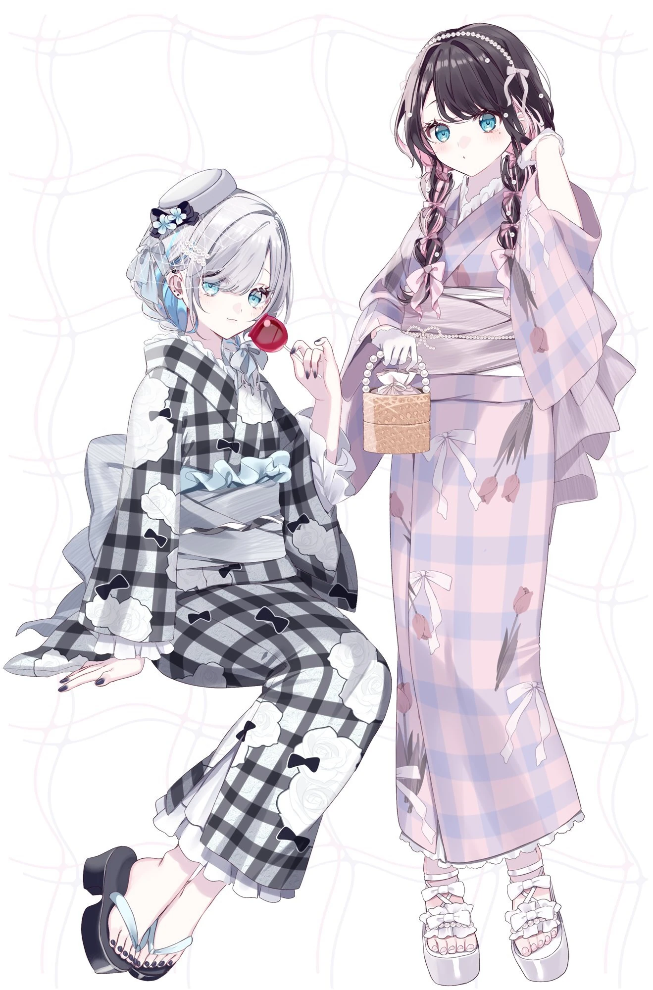 Kaga Sisters by [https://x.com/z3_cut/status/1804497999248458127 Misumi]