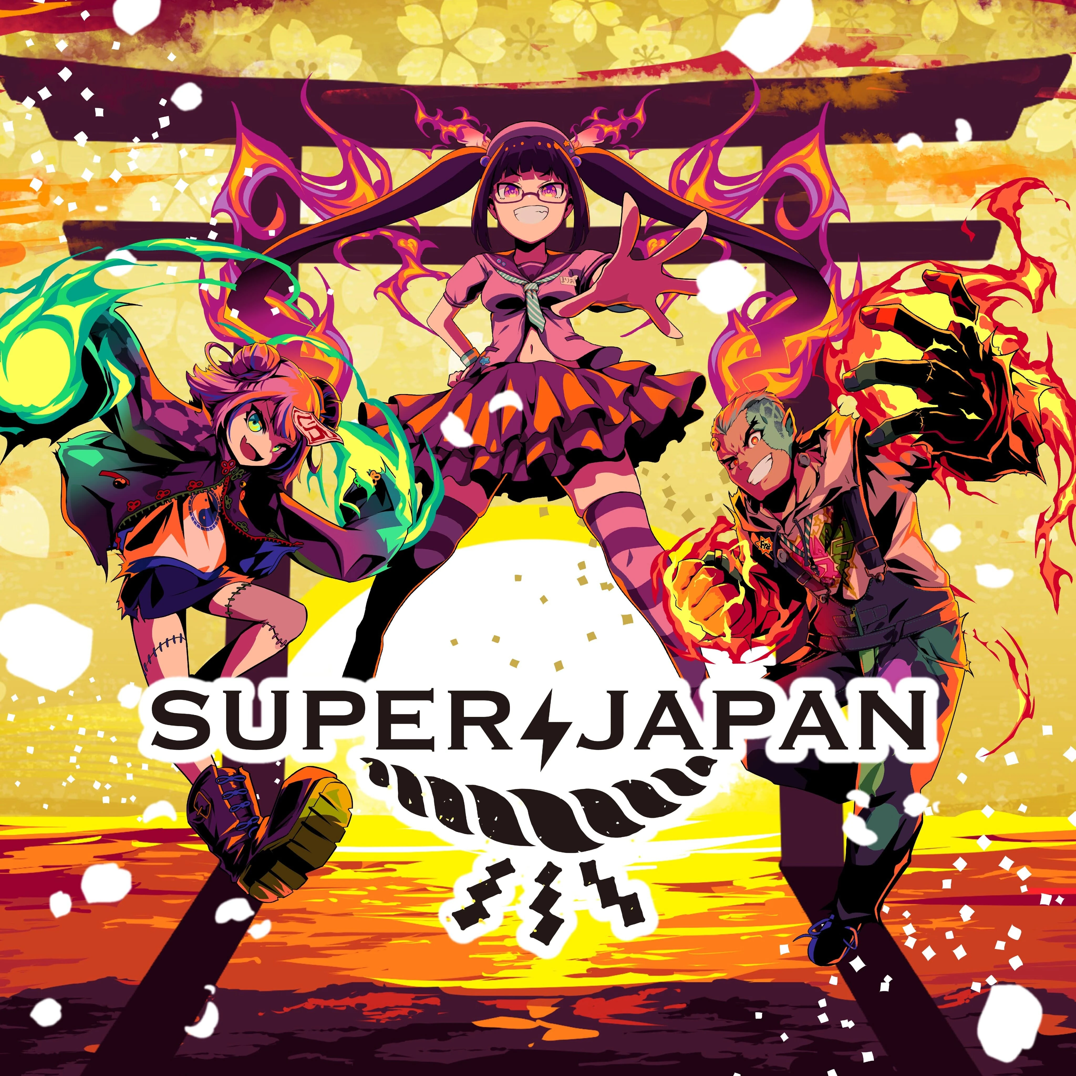 SUPER;JAPAN Illustration<br>by BerryVerrine
