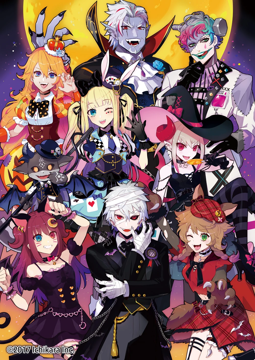 NIJISANJI Halloween Goods 2019 Illustration<br>by TSCR
