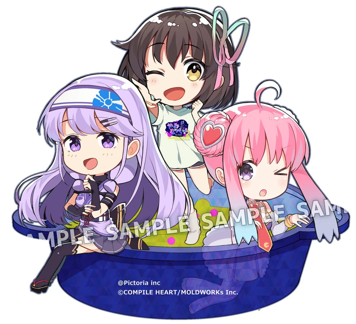 Yaminabe Commemorative SD Goods Illustration<br>by Kawachi Rin