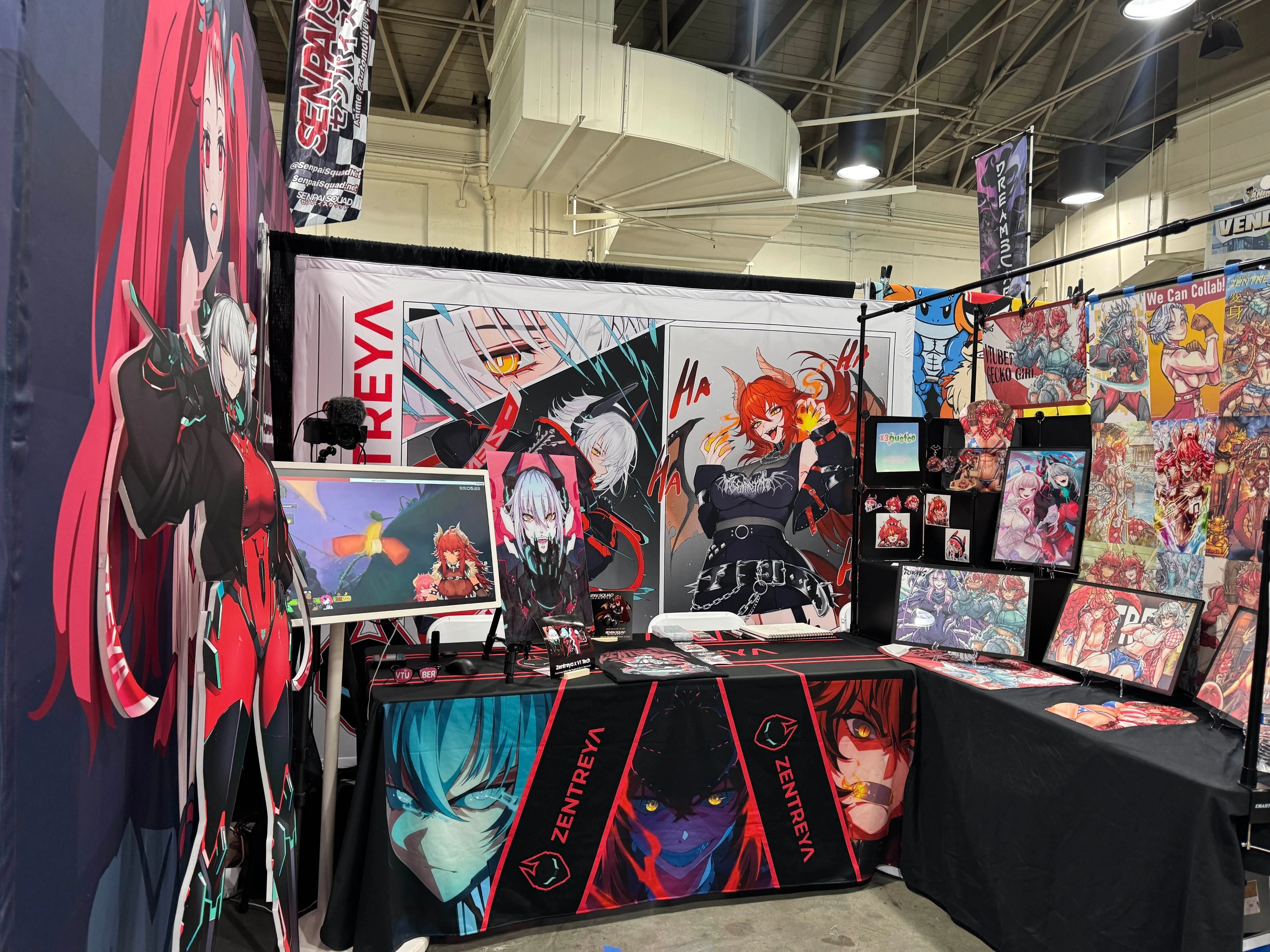 Zentreya's Booth at Anime Impulse