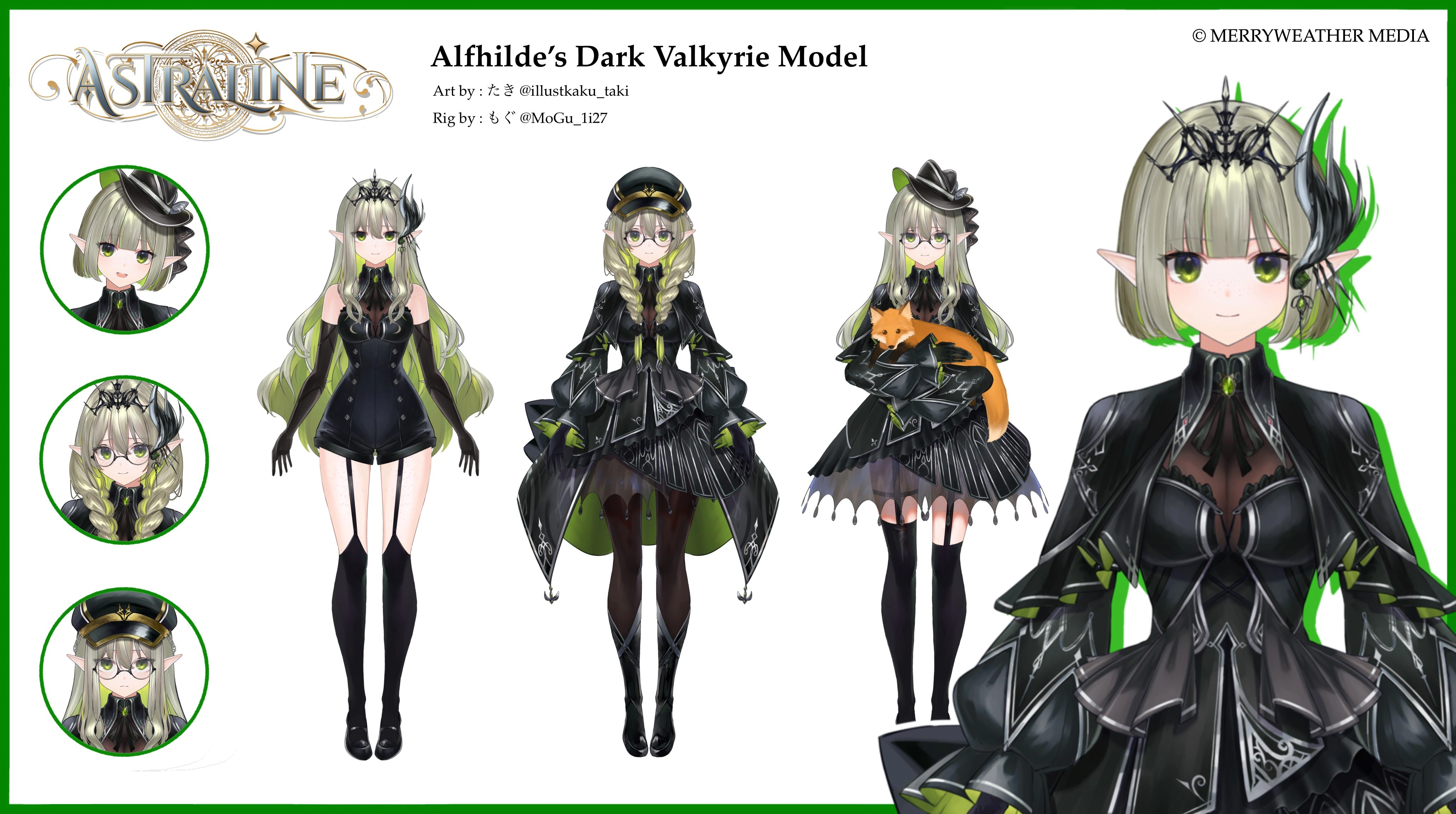 Dark Valkyrie Outfit