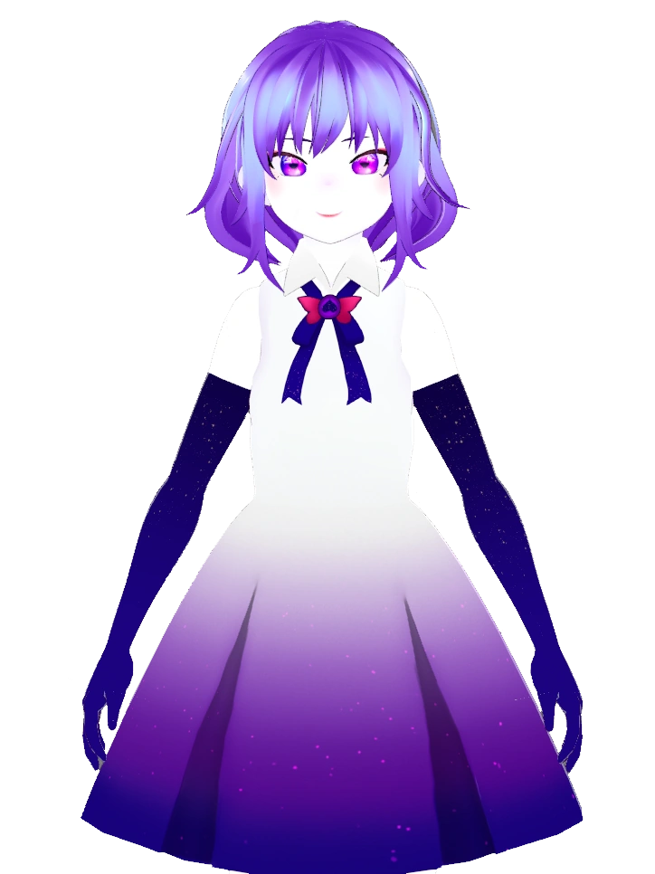 Her first 3D model