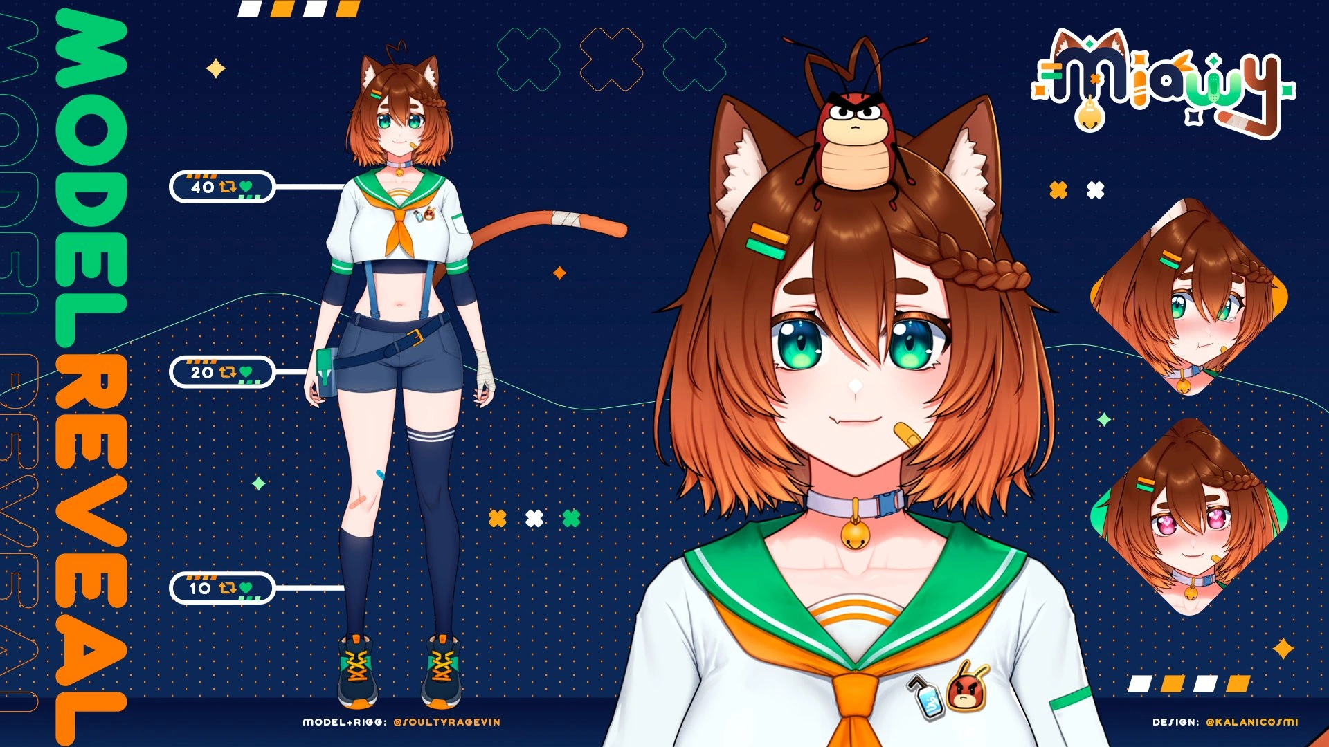 Model Reveal Sheet