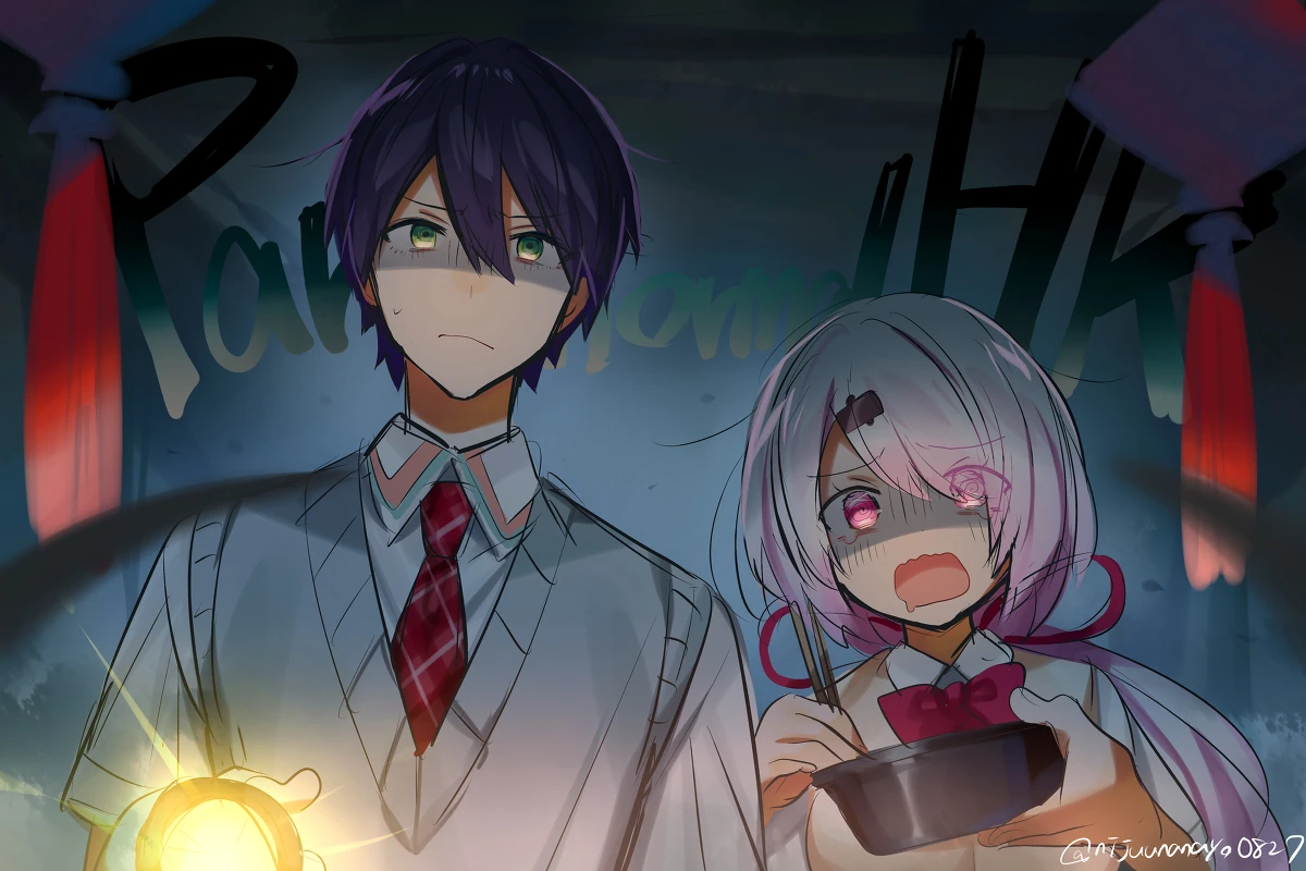 MochiMochi Paranormal HK Illustration<br>by Ninahachi