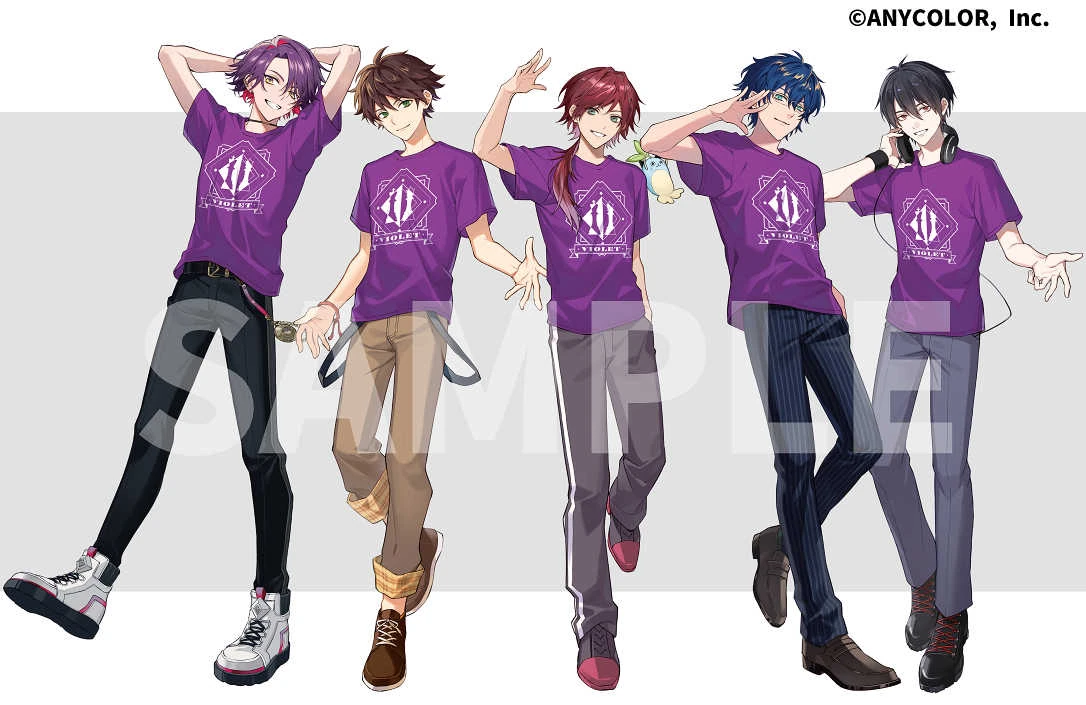 NijiFes 2023 Violet Class Illustration by Umino