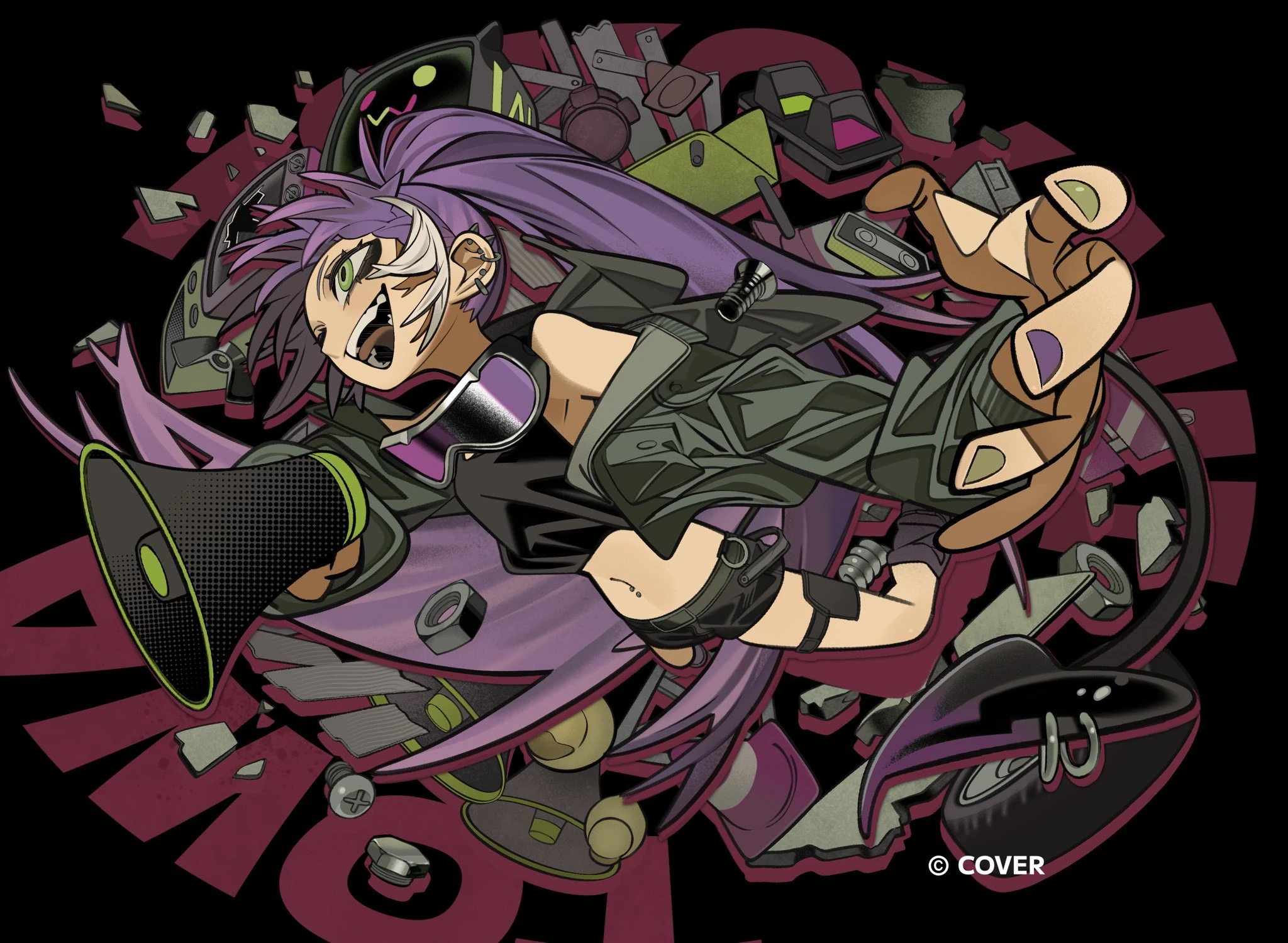 Panda Hero Illustration<br>by Chappii