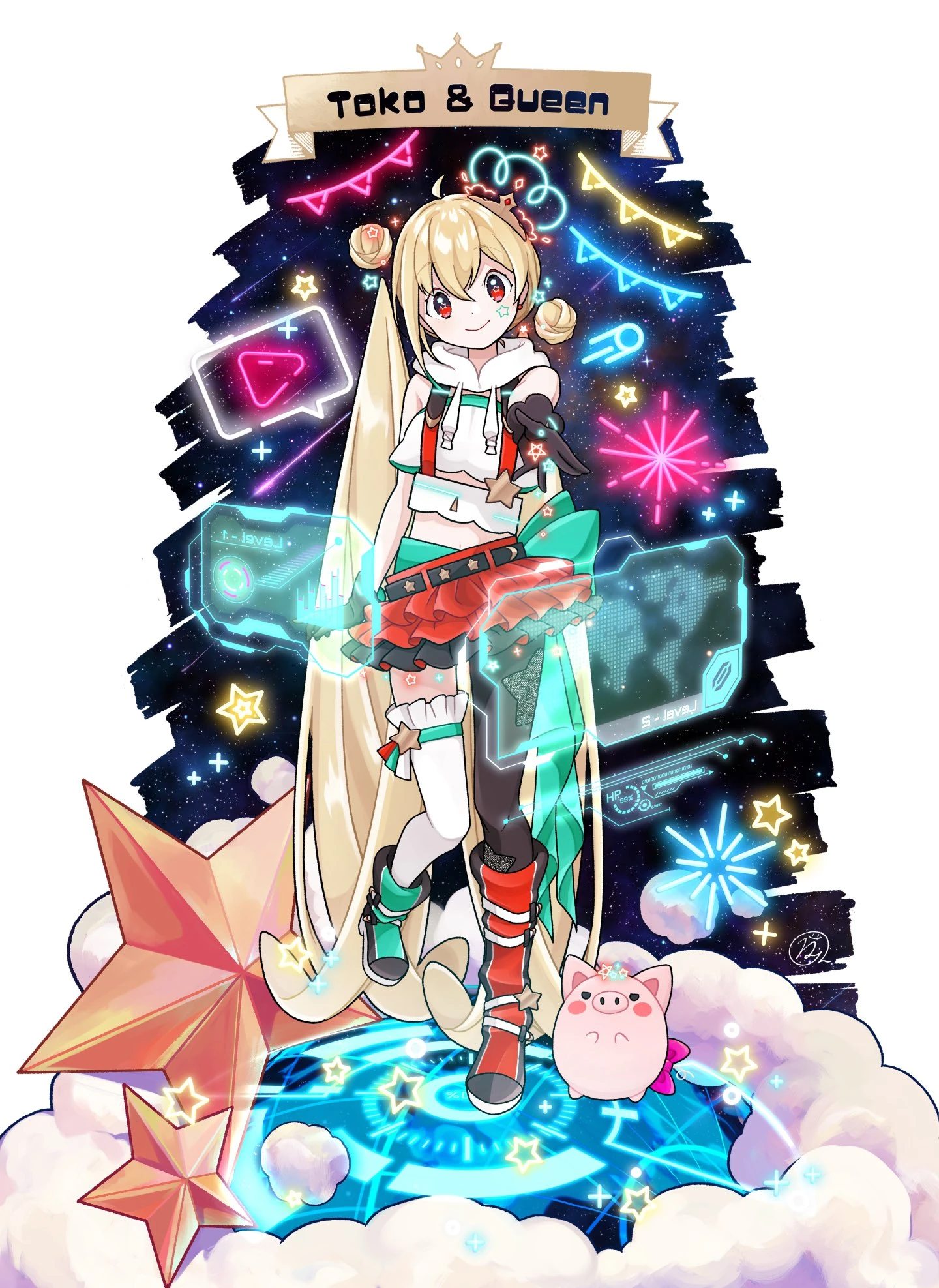 Tooko Original Design Illustration by [https://twitter.com/nagominium/status/1394651457626935301 Namigon]