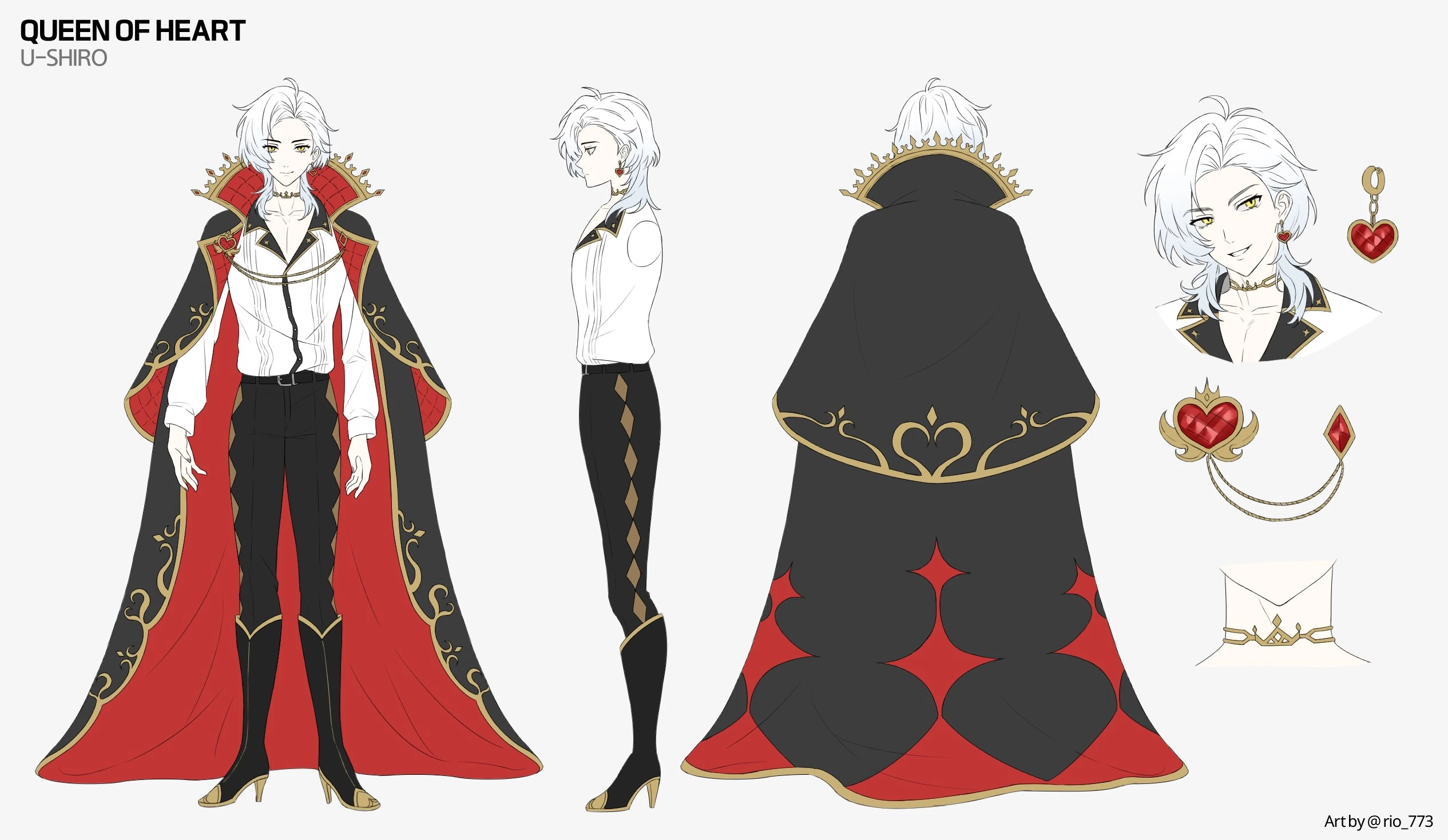 Queen of Hearts outfit (Queen ver.) by Rio