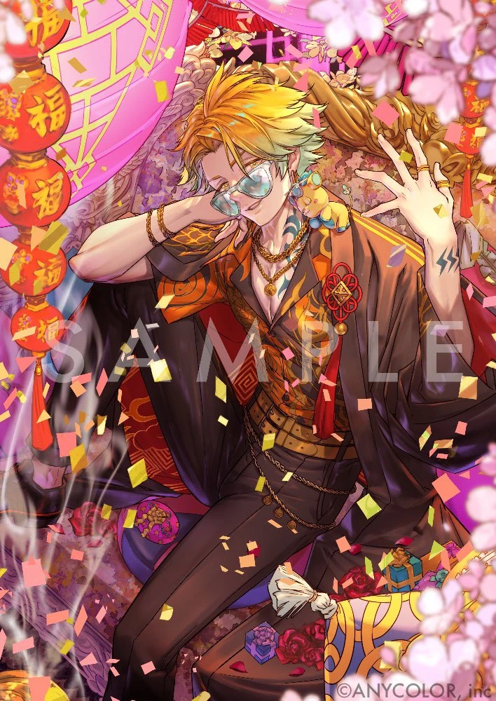 2025 Birthday Goods & Voice Illustration<br>by Raita Kazama