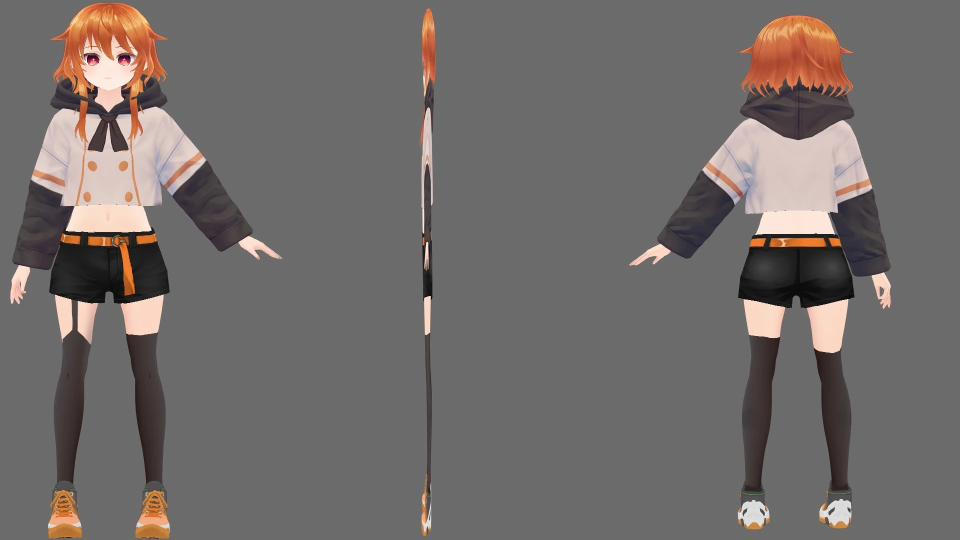 Kaheru's 3D Reference Sheet