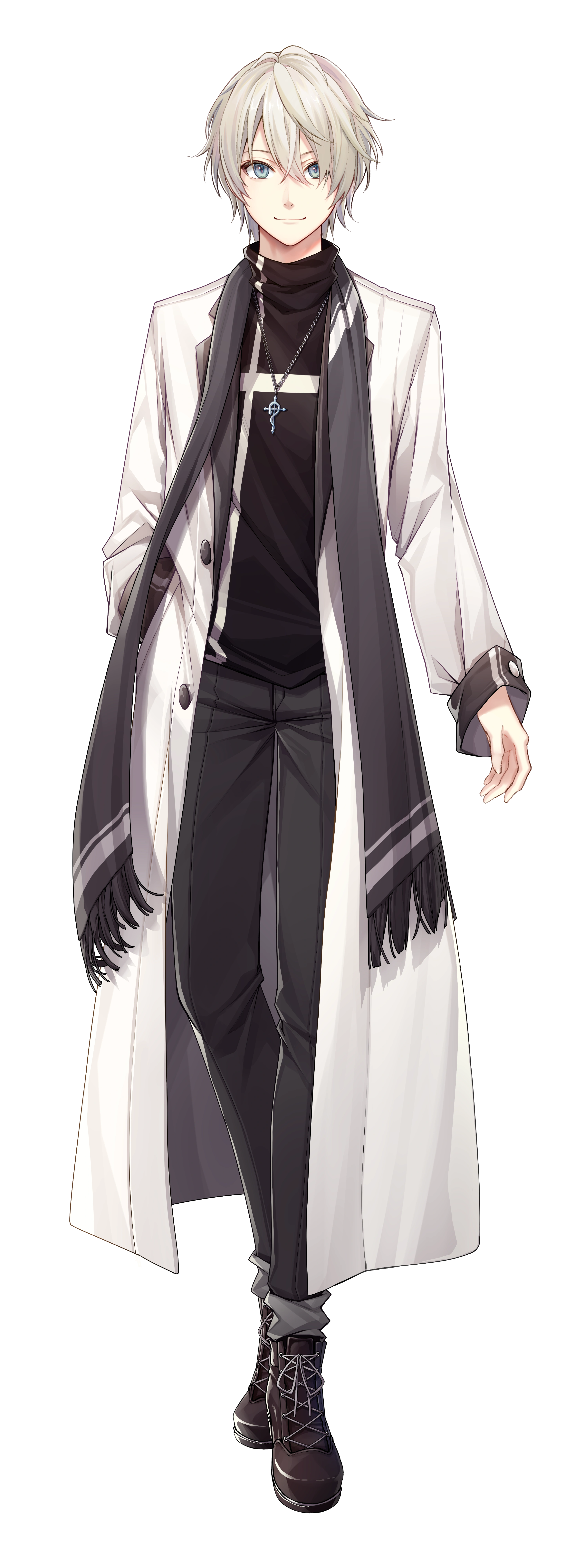 White Overcoat Outfit