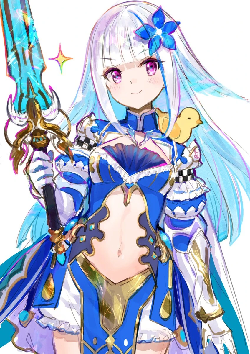 Valkyrie Connect Outfit Illustration by fuzichoco