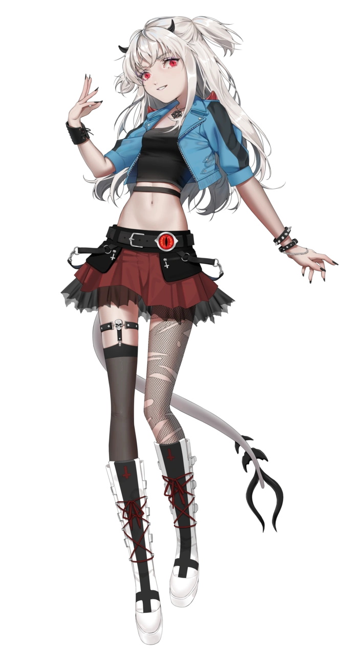 Lucy Pyre Front Original Outfit Concept Art