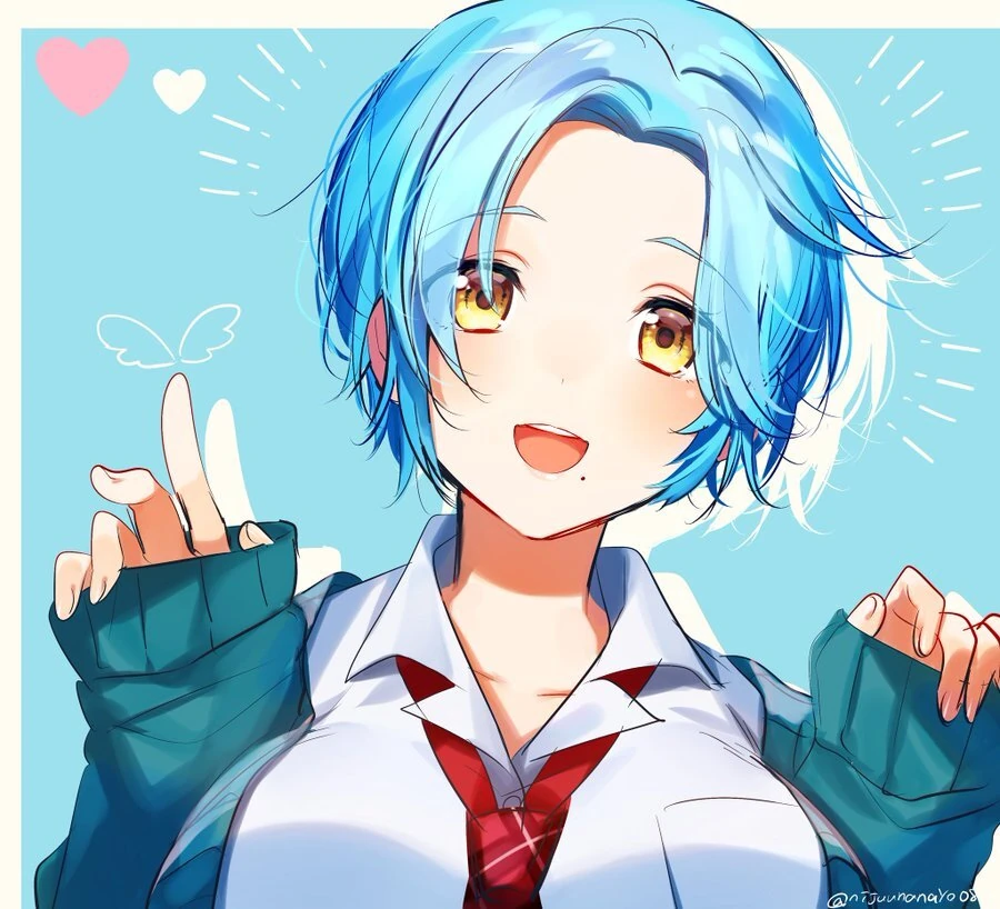 School Uniform Illustration<br>by Ninahachi