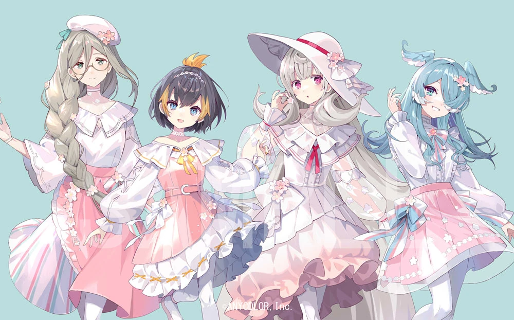 NIJISANJI EN Sakura Bloom 2023 Illustration<br>by Tobi