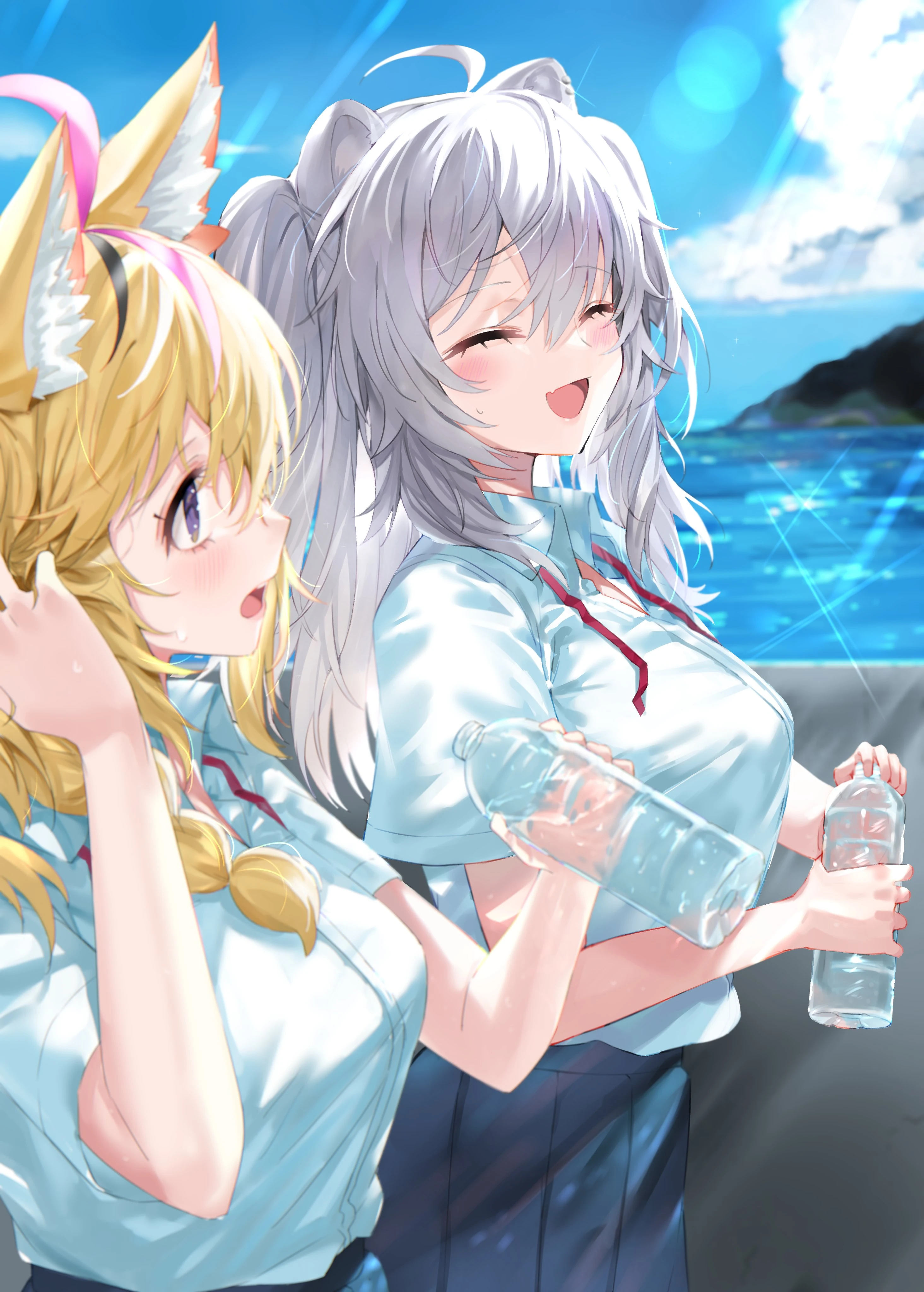 Polka and Shishiro Botan<br>by Kou Mashiro