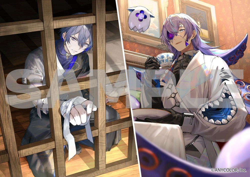 NIJISANJI Interrogation Voice Illustration by Bodax