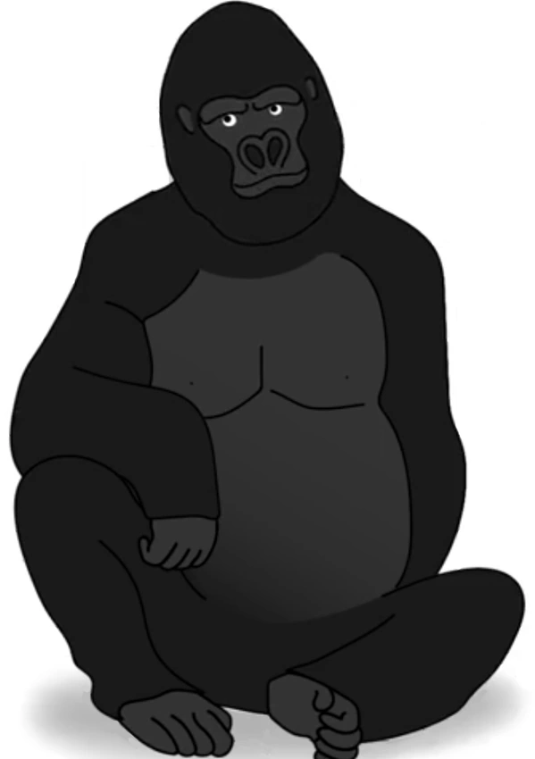 Virtual Gorilla Full Body