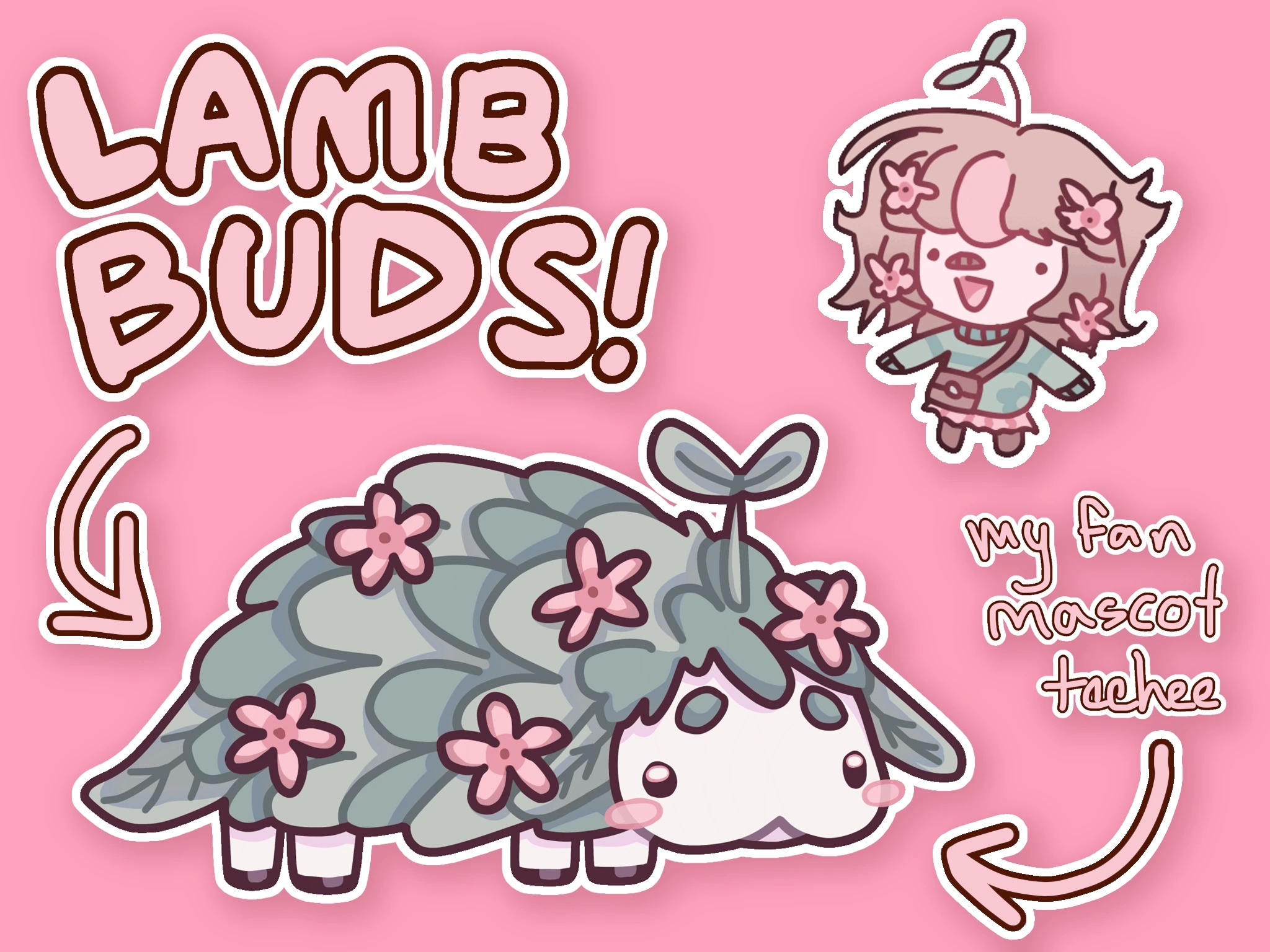 Fan Mascot (Lambbuds) reference by PoseyDesu