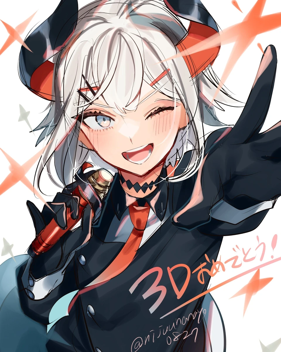 3D Model Debut Commemorative Illustration<br>by Ninahachi