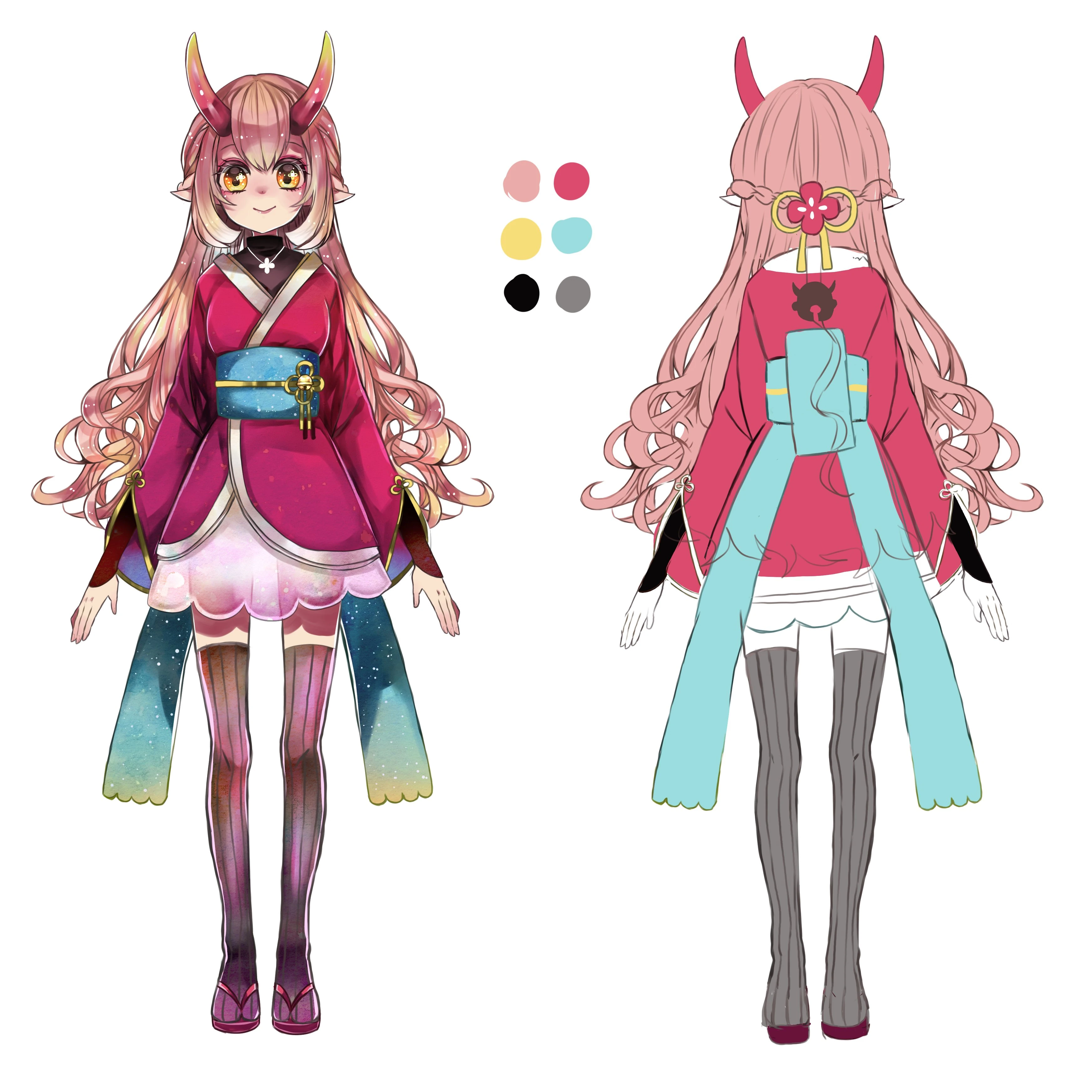 Rin new model<br>by Jaga bokkuru
