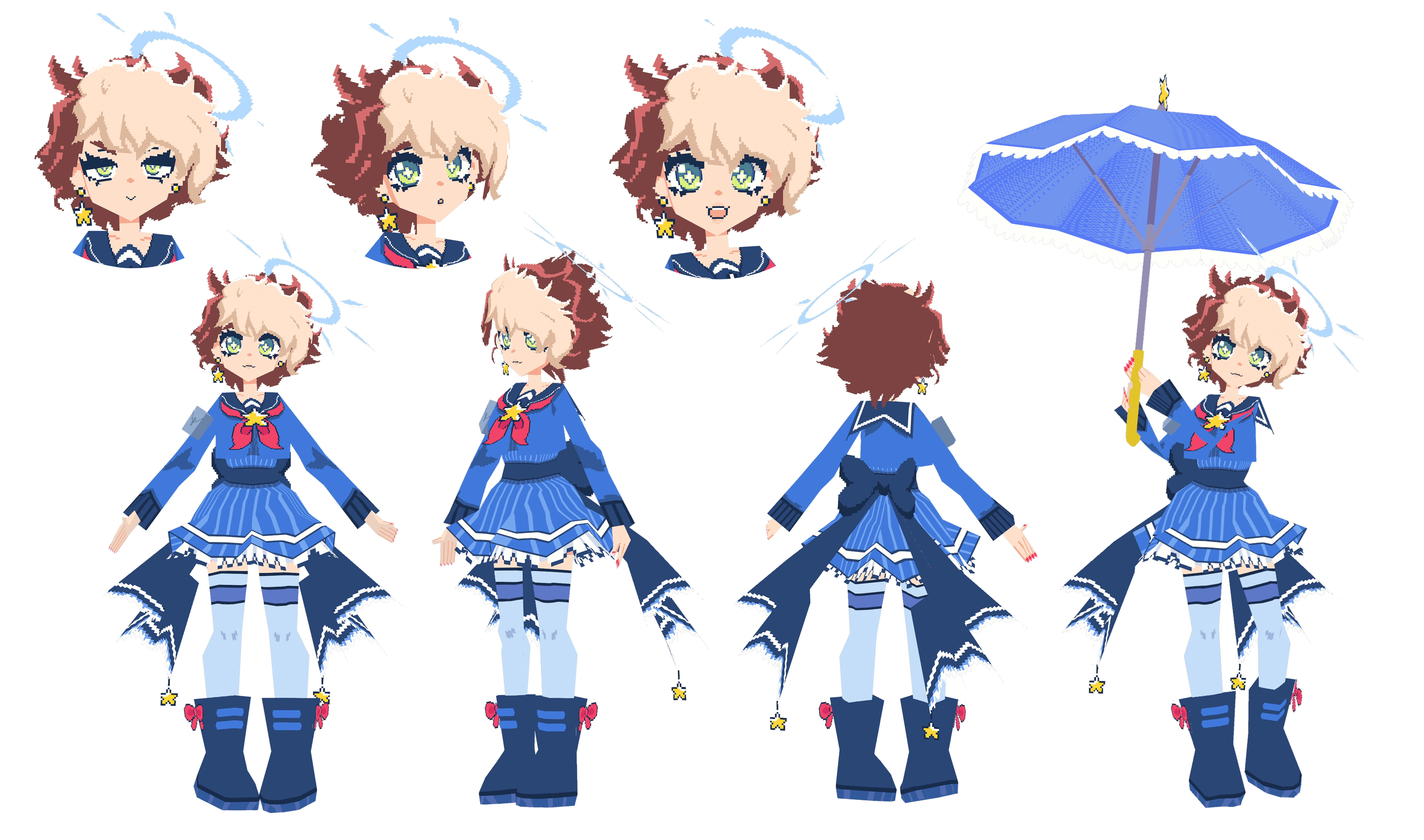 Low Poly 3D<br>Model + Rig by chained_tan