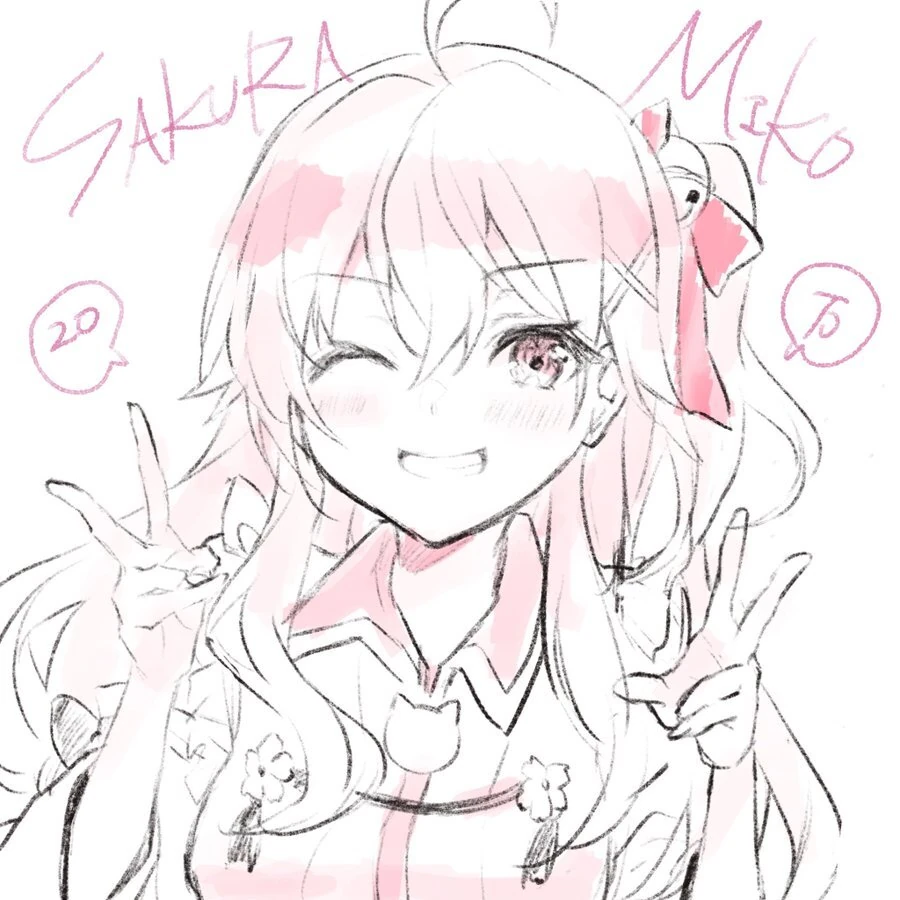 200k Subscribers Illustration<br>by Kagura Nana