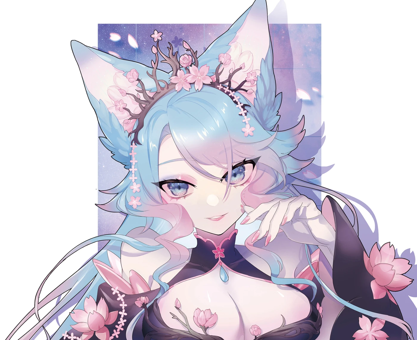 Silvervale Third Vshojo Protrait by puppeteer777