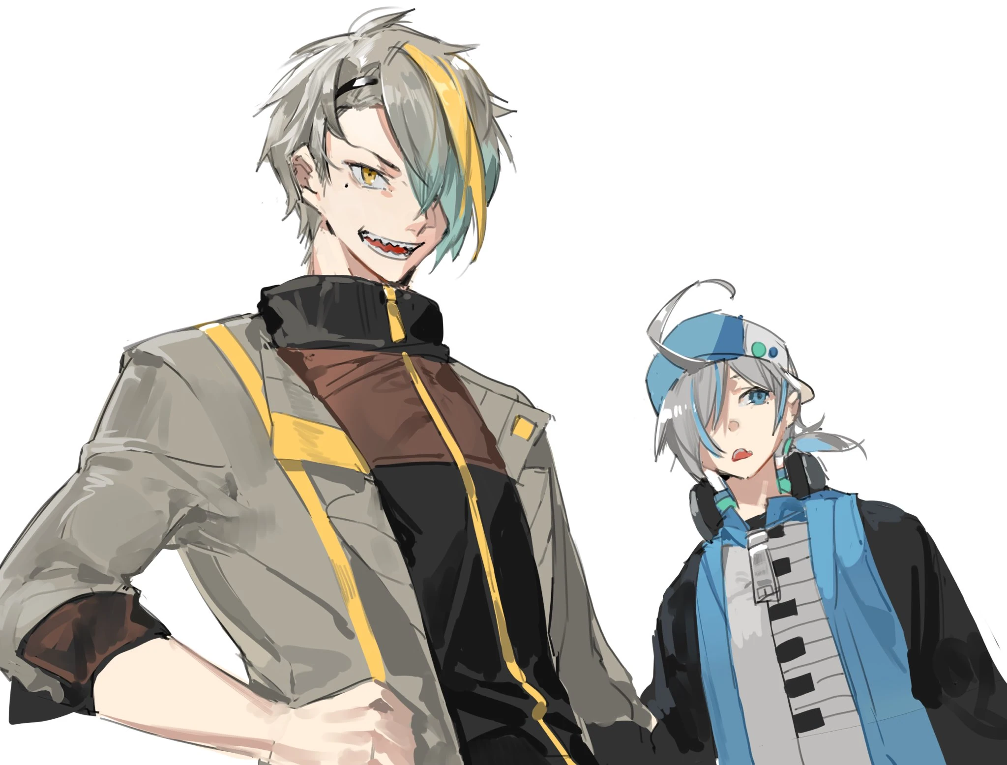 Utai Meika and Raito by [https://x.com/Bbokyo_1010/status/1549664198887477248 BBokyo]