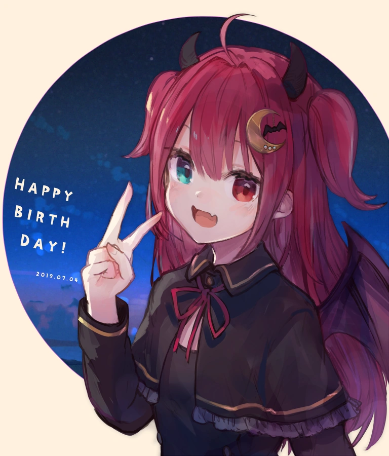 2019 Birthday Illustration<br>by Maki Hitsuji