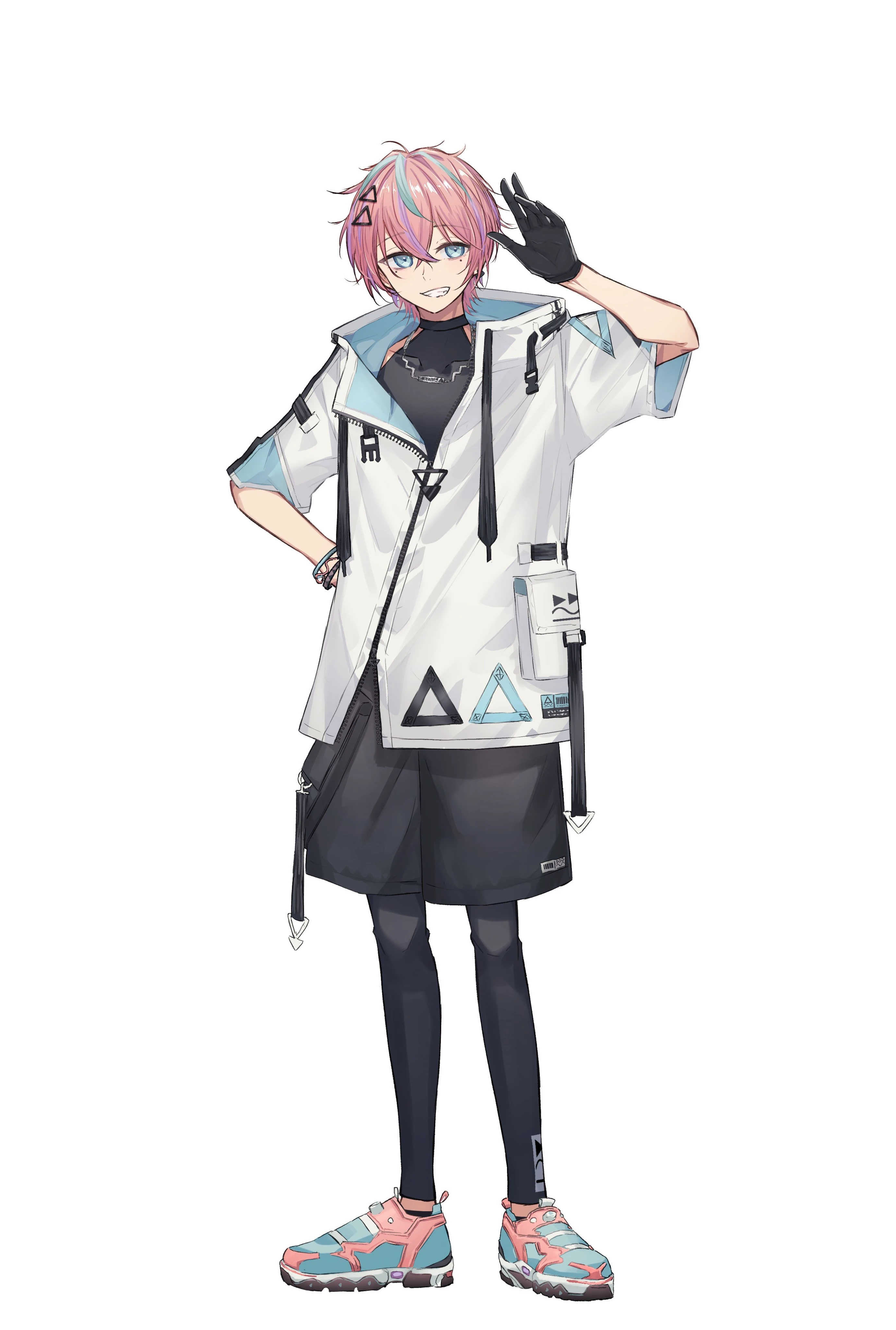 Full body illustration by れいぞうこ