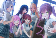 hololive ERROR postcard revelations arc students