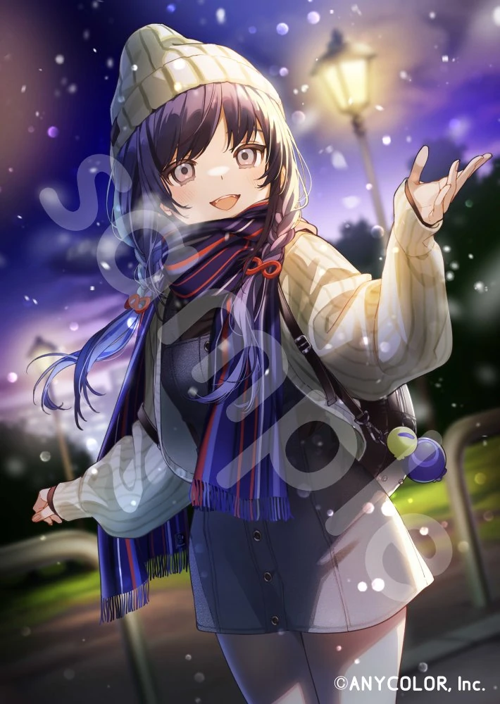 NIJISANJI Winter Date 2022 Goods & Voice Illustration by booota