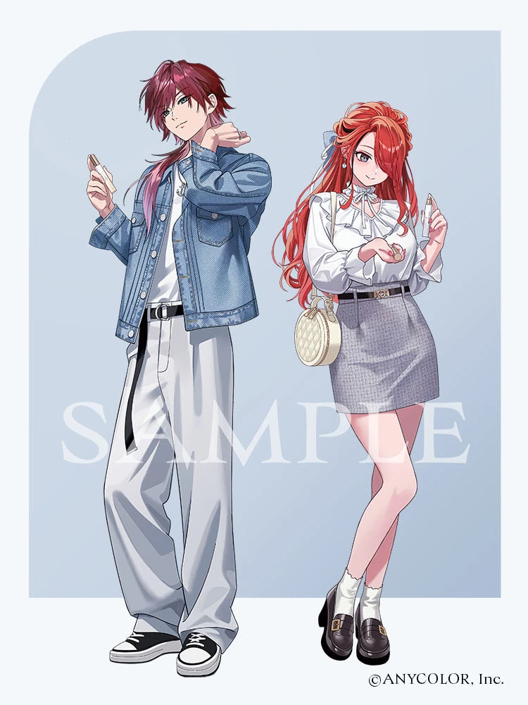 NIJISANJI x Mini-More Perfume Illustration by Moya