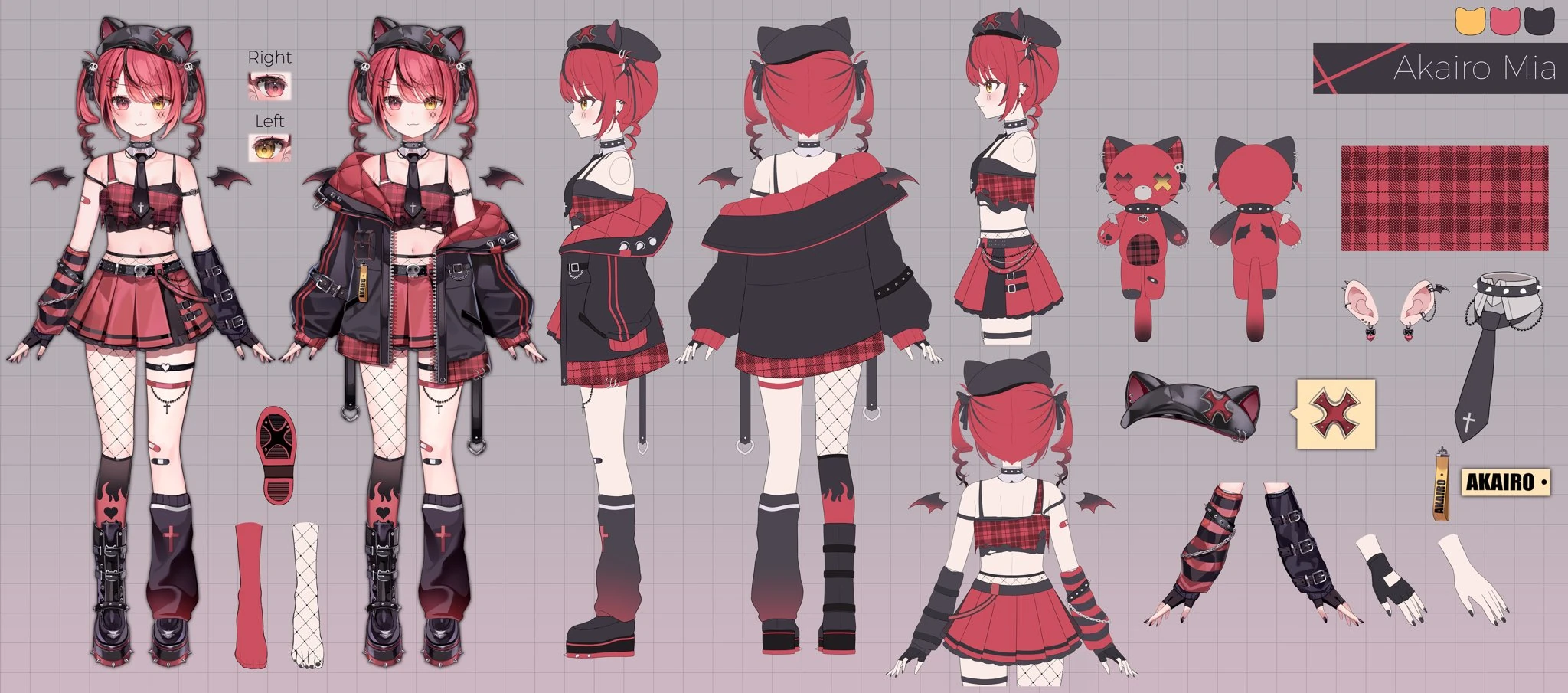 Re-debut Reference Sheet