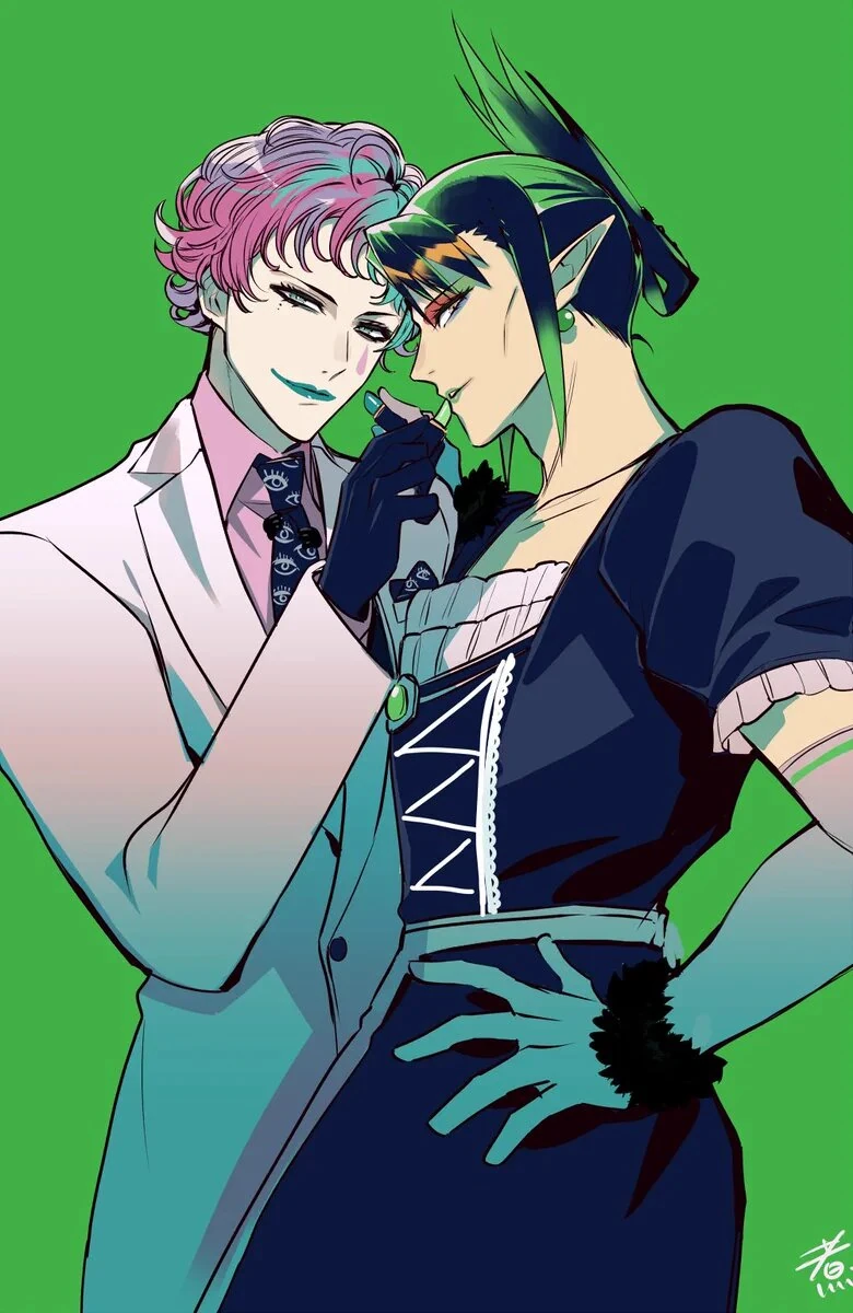 Green Rouge by Nitaka