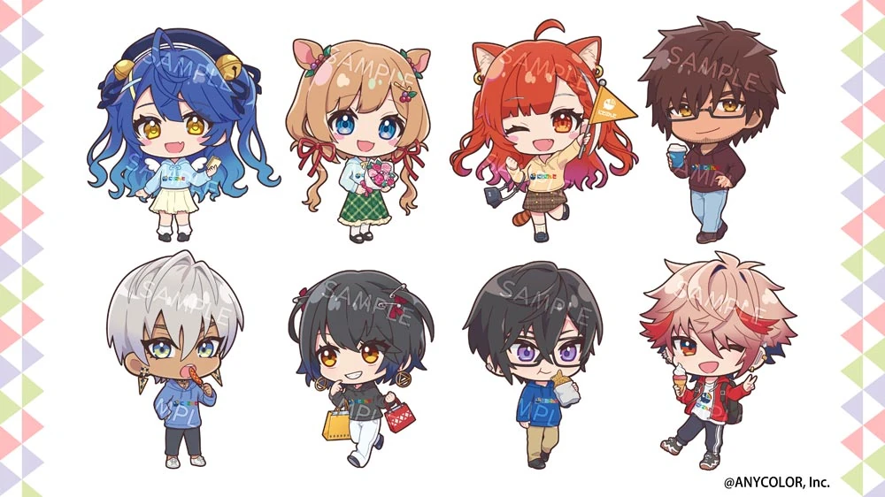 NIJISANJI × SWEETS PARADISE Vol. 8 Collaboration SD Illustration by Akora