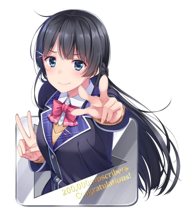 200,000 Subscribers Illustration<br>by Yuri Nayuta