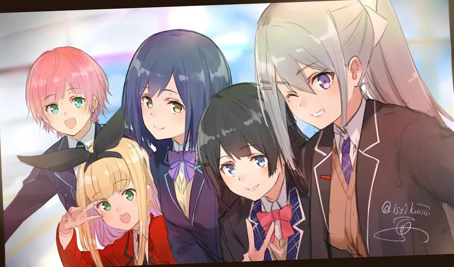 5 Female NIJISANJI Livers by Issiki
