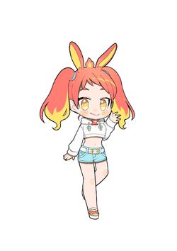 Pikamee and Tomoshika will be getting new outfits for their first debut  anniversary. Pika will be kaiju themed, and Tomoshika will be menhera  themed : r/Virtualrs