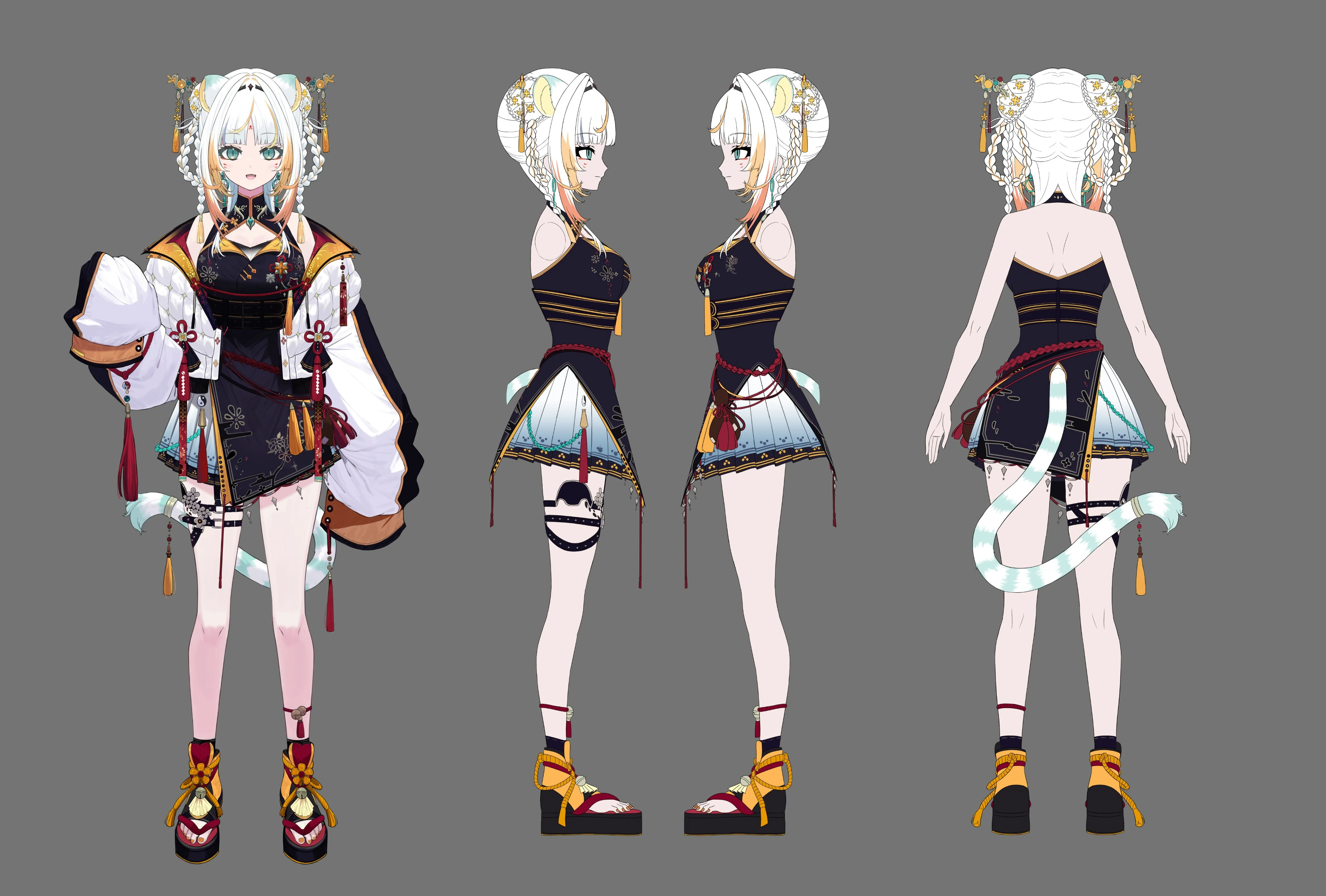 Reference sheet (jacket off)