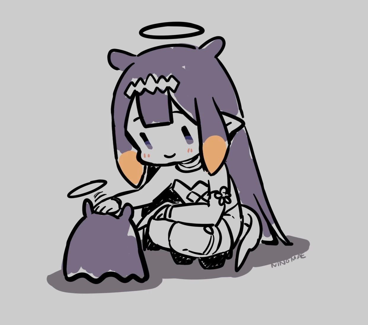 Ina Headpats Takodachi