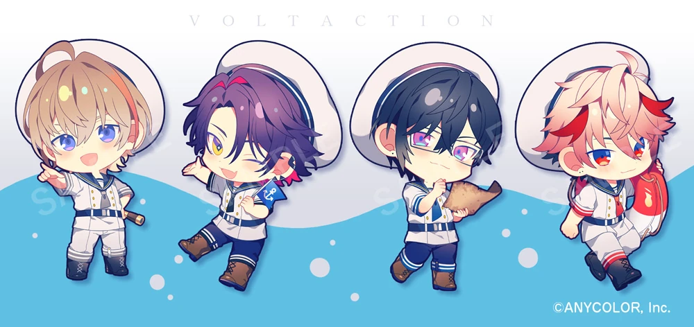 VOLTACTION × Lawson Collaboration SD Illustration by Yumenouchi
