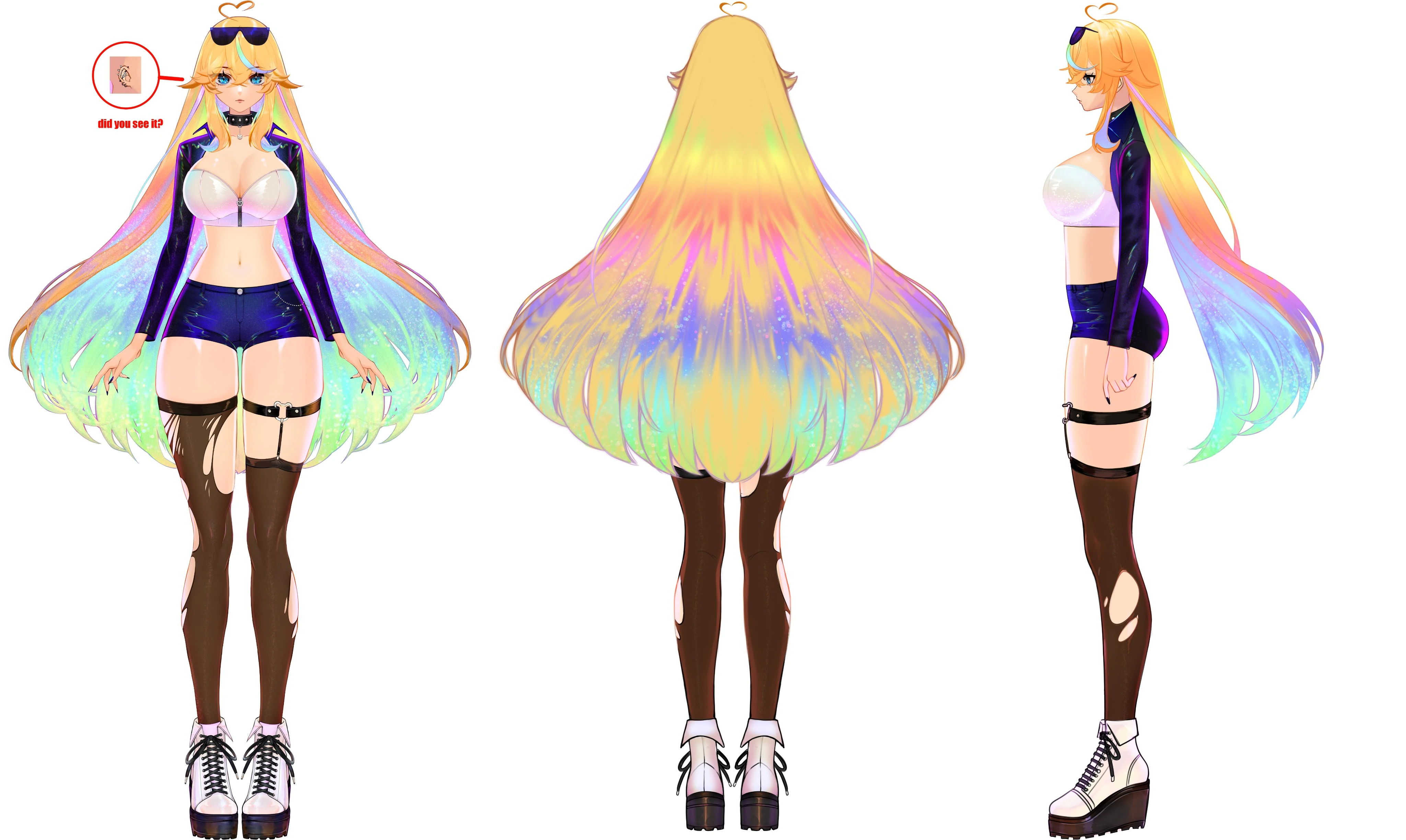 Arielle Chevalier reference sheet