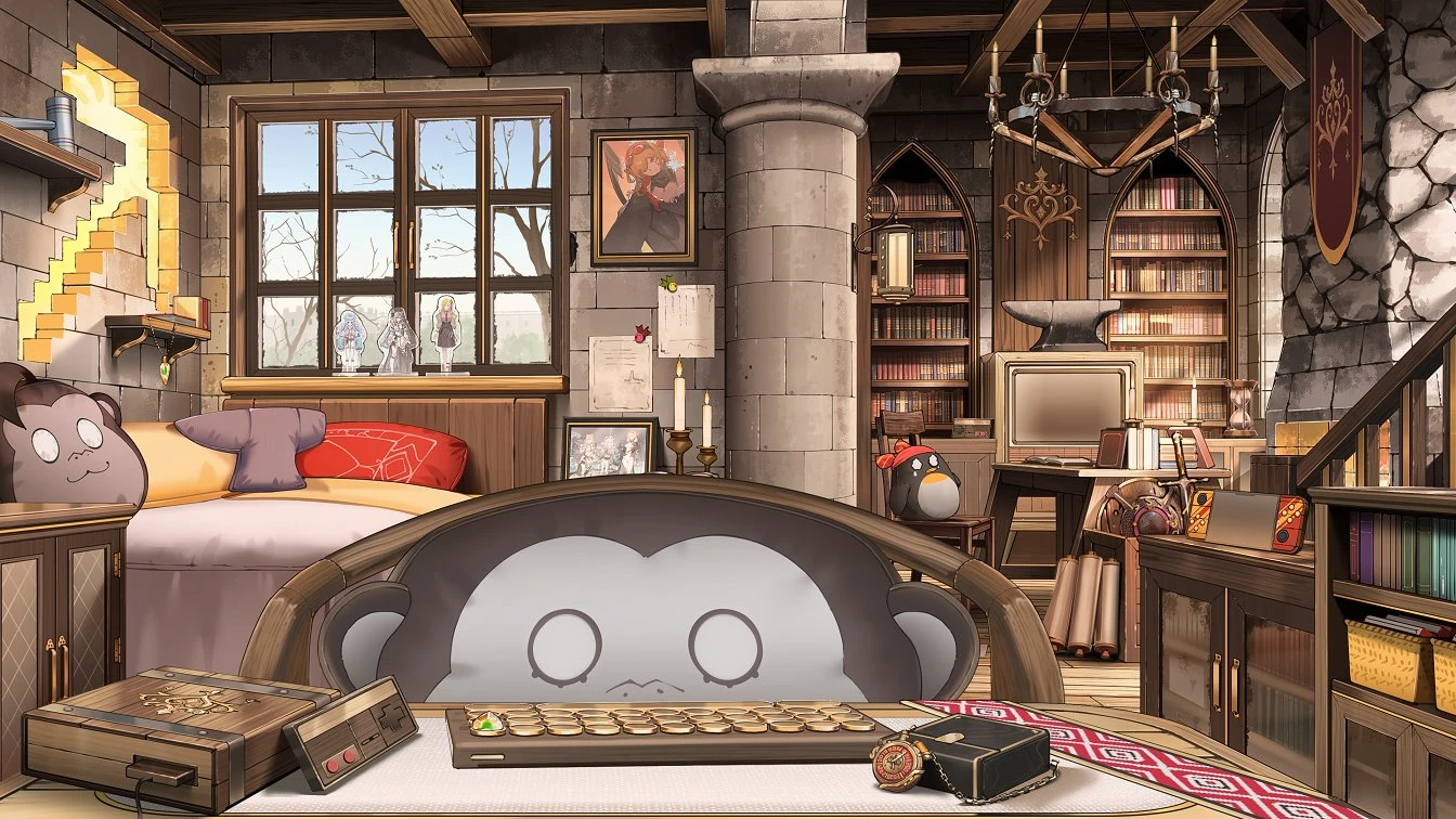 Bedroom Background by Keira