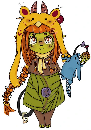 A drawing made my Neko showing Nekonayah and Karlos Halberto