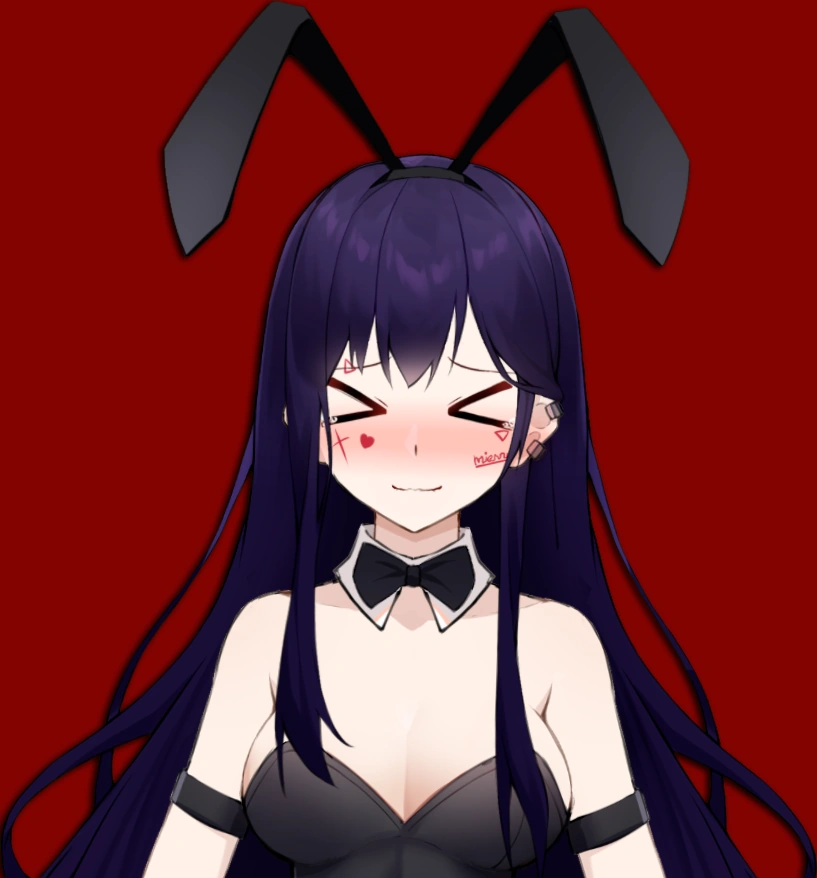 Numi in a Bunny Outfit