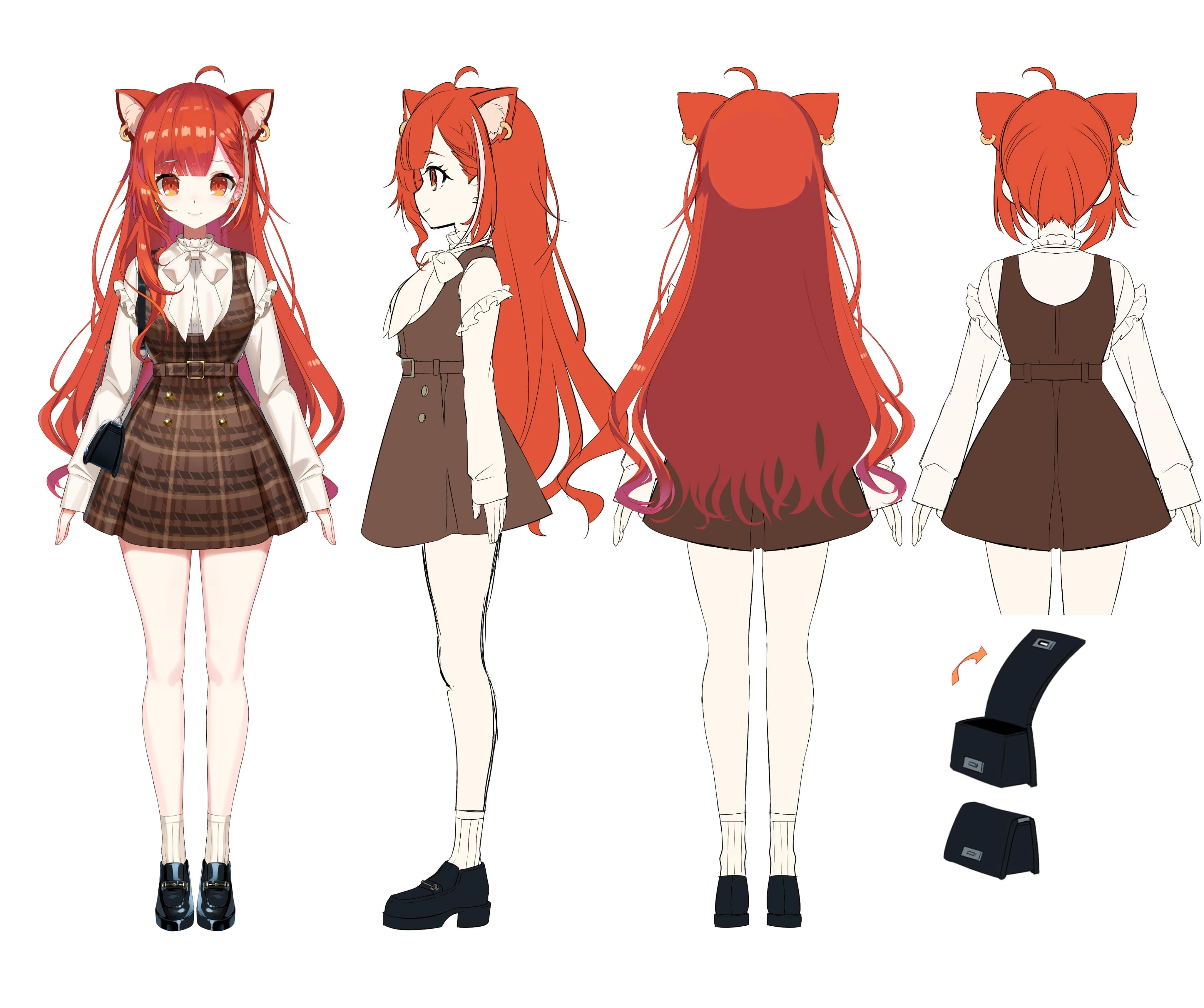 Casual Outfit Reference Sheet