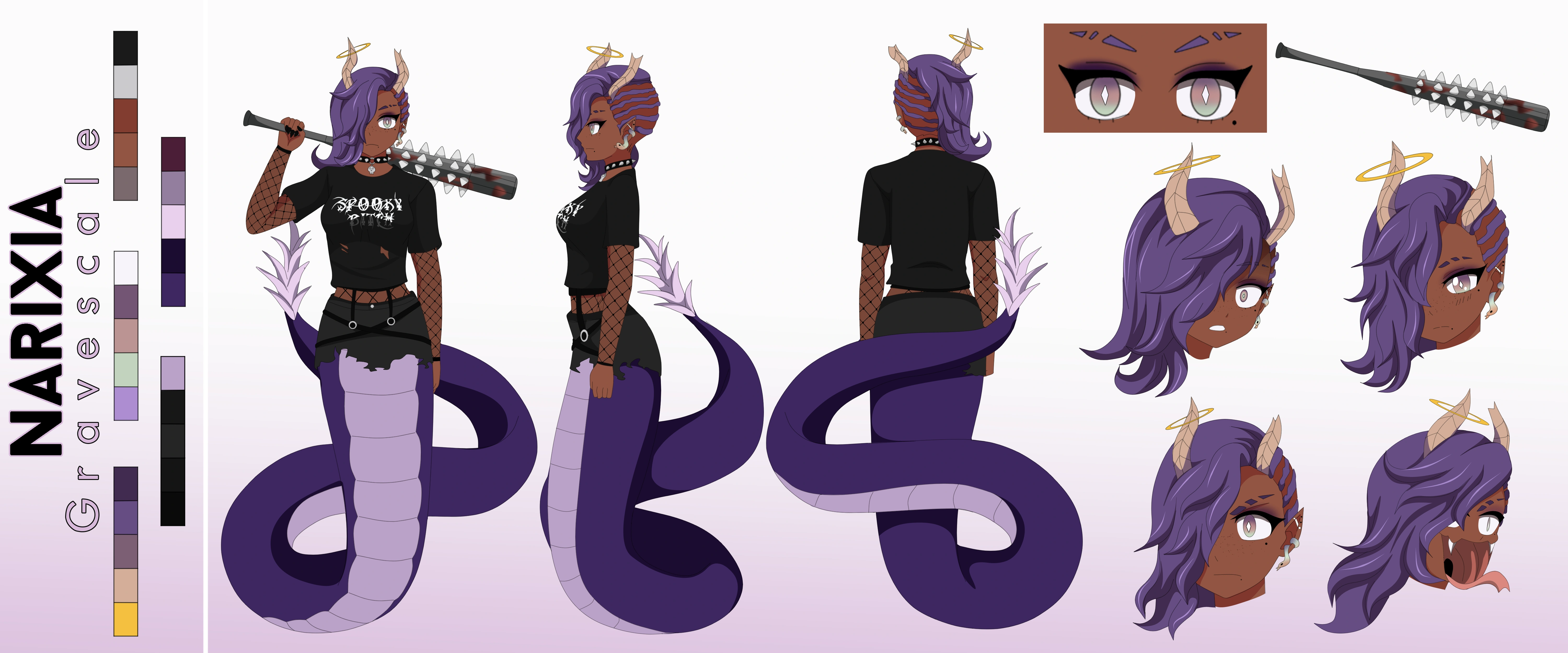 Reference sheet by Gilbert Valech